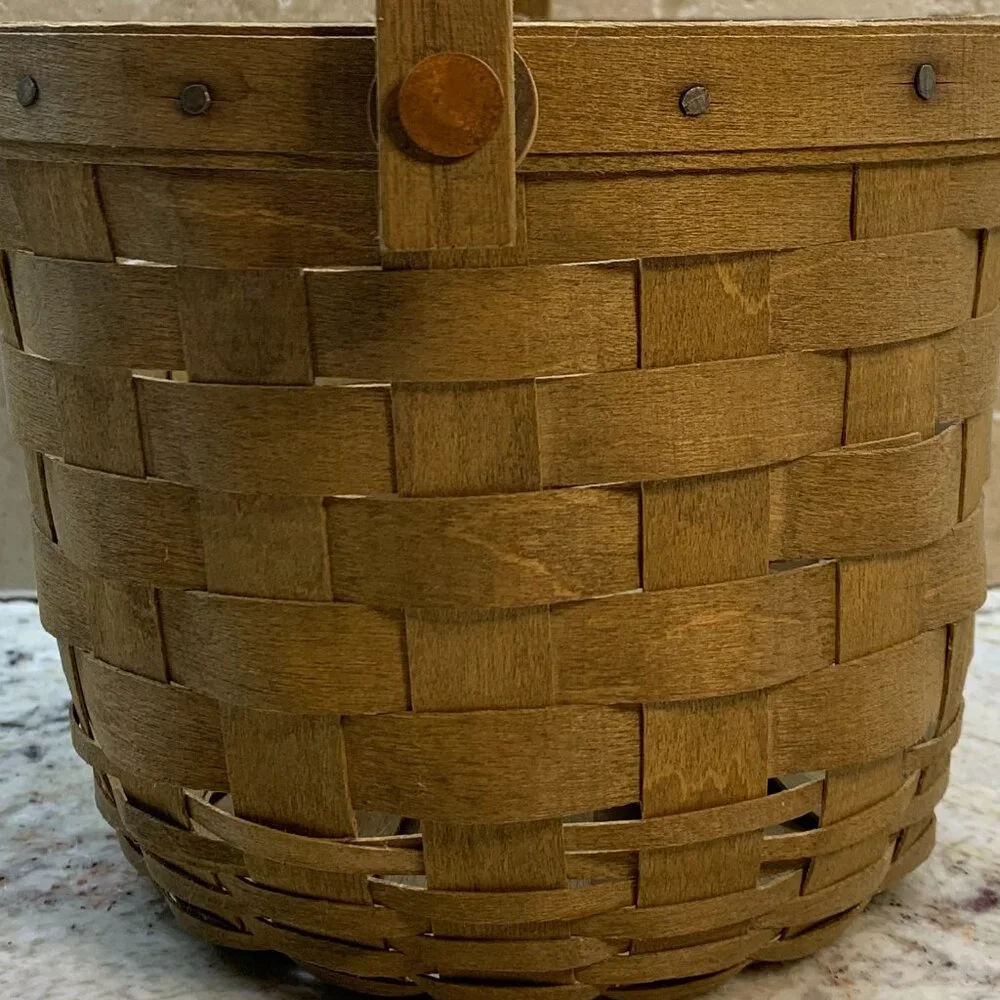 Vintage Longaberger Small Apple Basket 1984